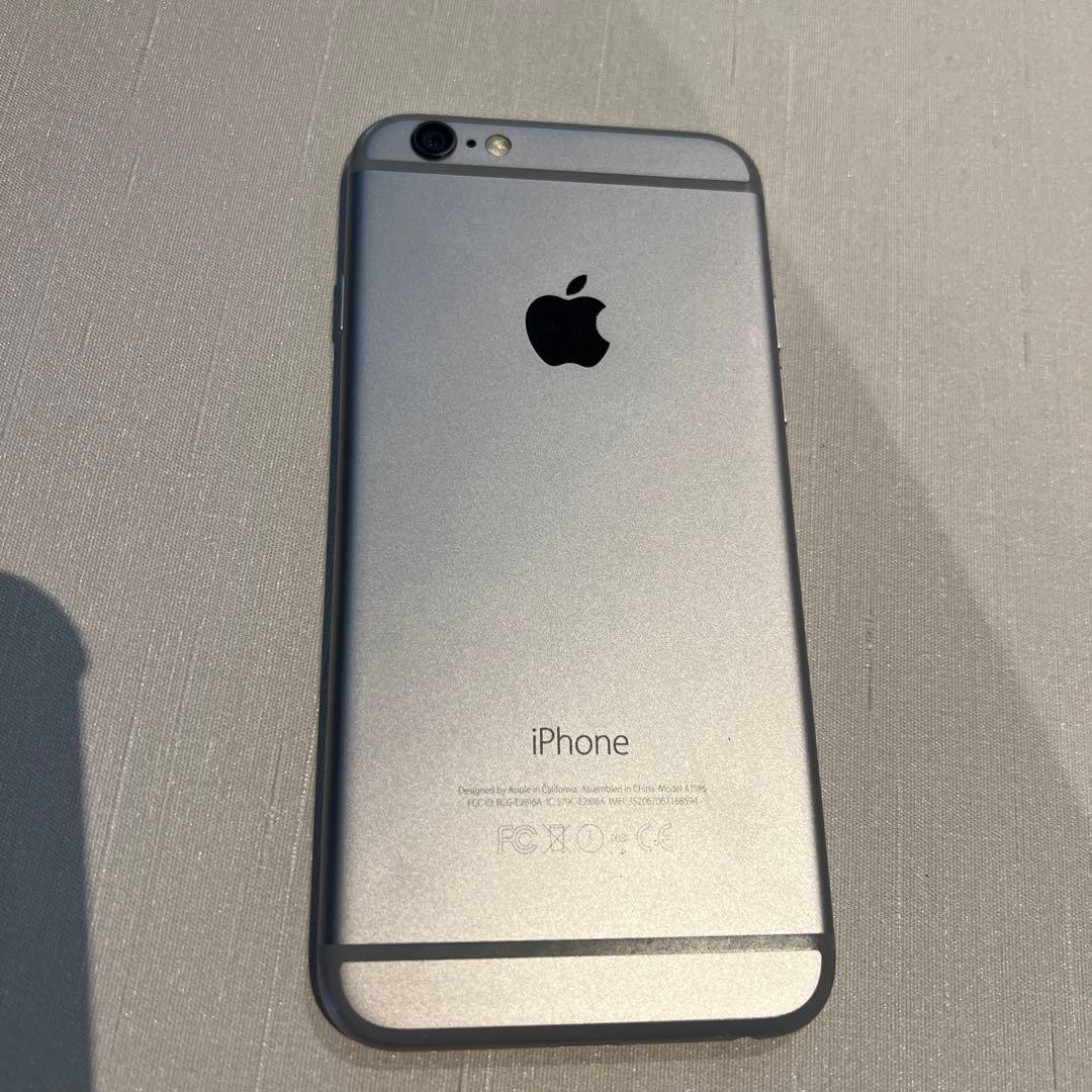 iPhone6 128GB シルバー　美品　バッテリー100%