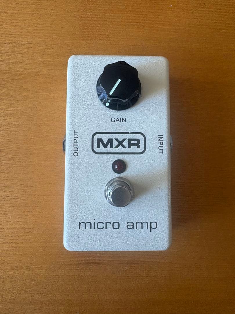 MXR M133 Micro Amp 箱・付属品ギターエフェクター