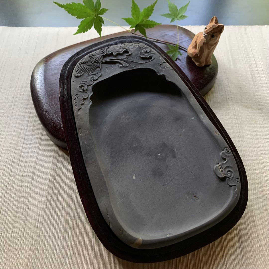 風格のある端渓硯(*⁰▿⁰*)