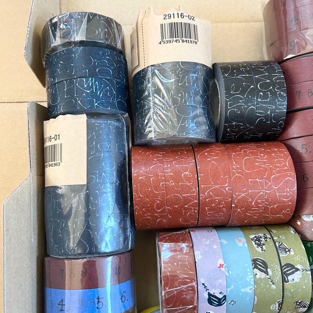 【80個】倉敷意匠 マスキングテープ（井上陽子、関美穂子 他）