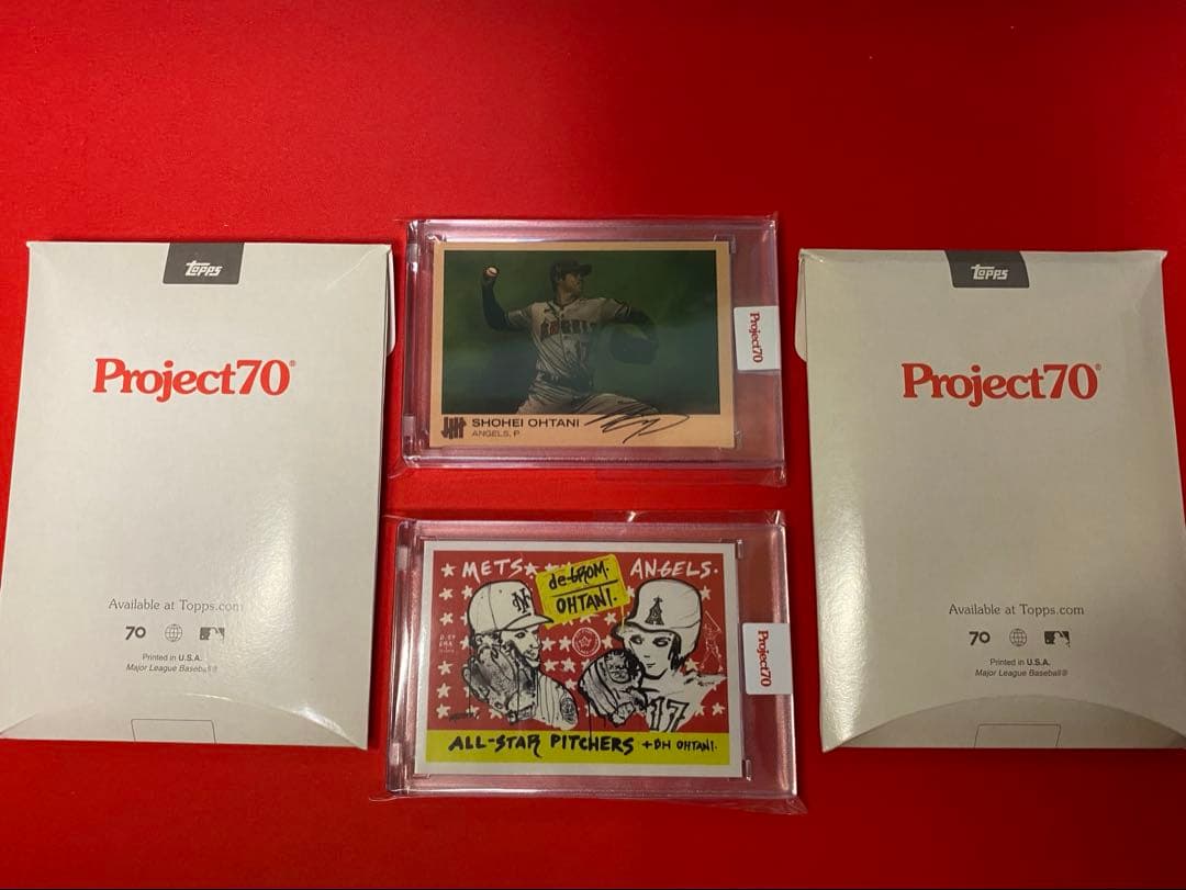 Topps Project70 大谷翔平カード【レア】美品