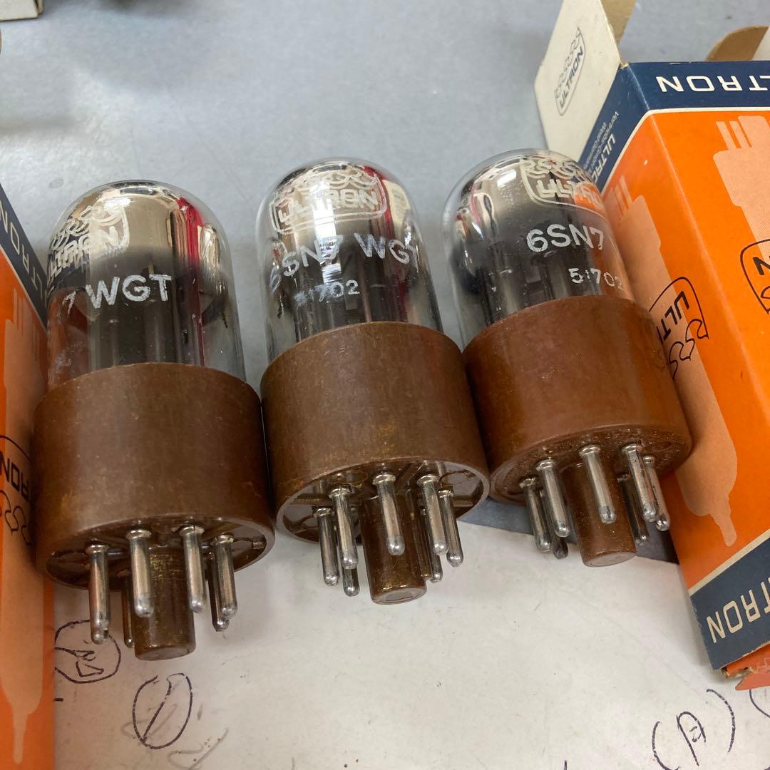 ULTRON 6SN7 WGT 真空管 3本セット