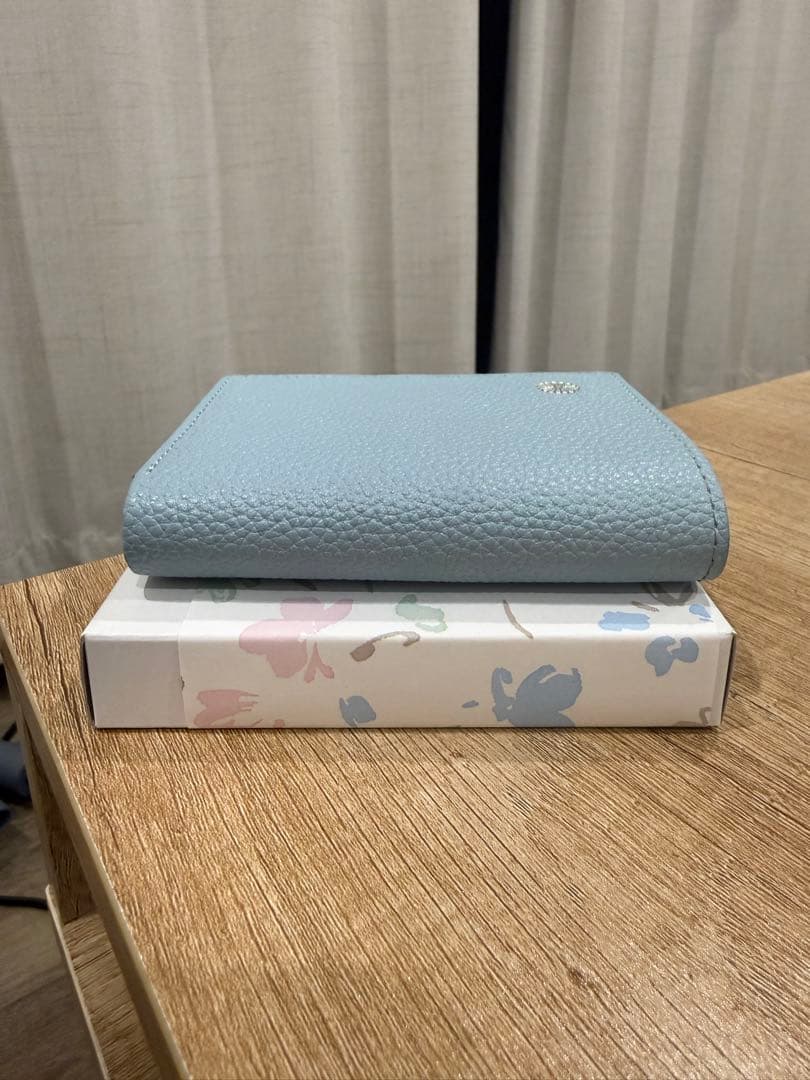 皇居財布　水色