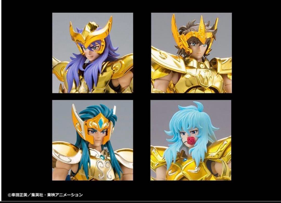 聖闘士聖衣神話EX 黄金聖闘士リバイバル版 4点セット　ノベルティ付き