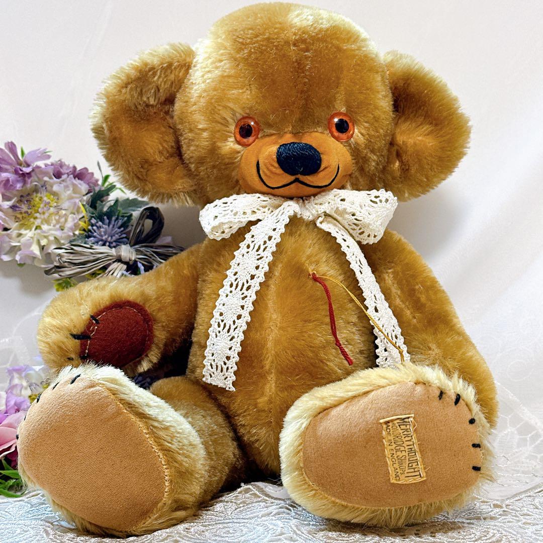 ❤️美形ビンテージチーキー❤️メリーソート　アンティークチーキー　テディベア