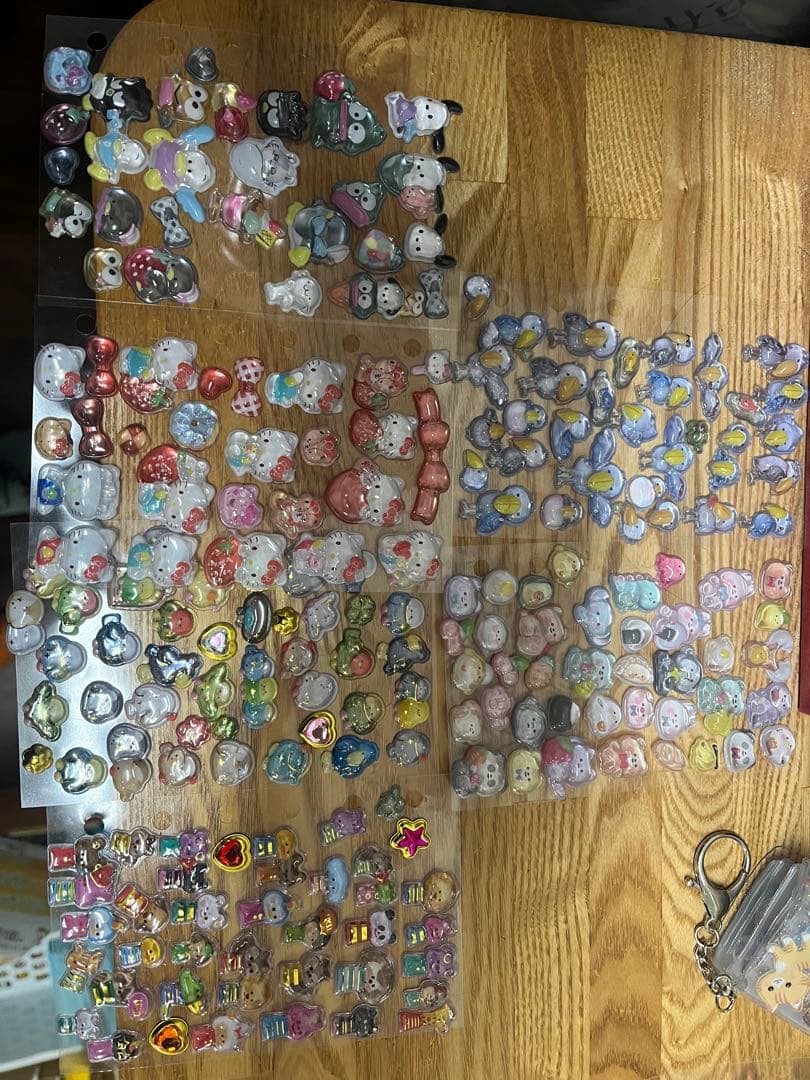 ボンボンシール硬いサンリオハシビロコウ他おまけ付き最後ページ