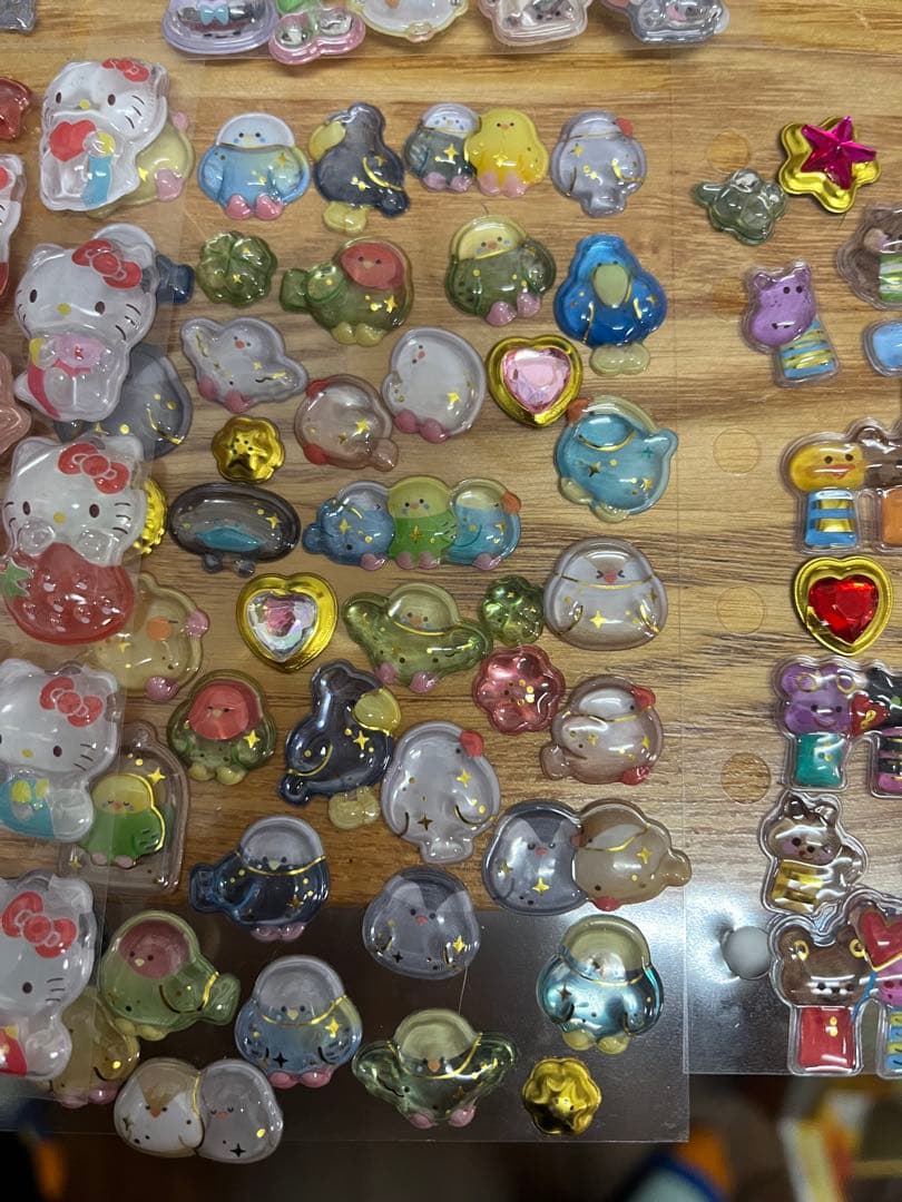 ボンボンシール硬いサンリオハシビロコウ他おまけ付き最後ページ