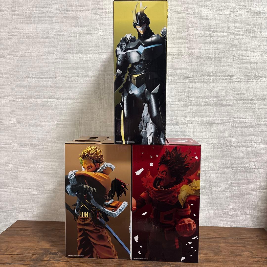 1番くじ 僕のヒーローアカデミア －紡ぐ力－3個セット A賞　D賞　ラストワン賞