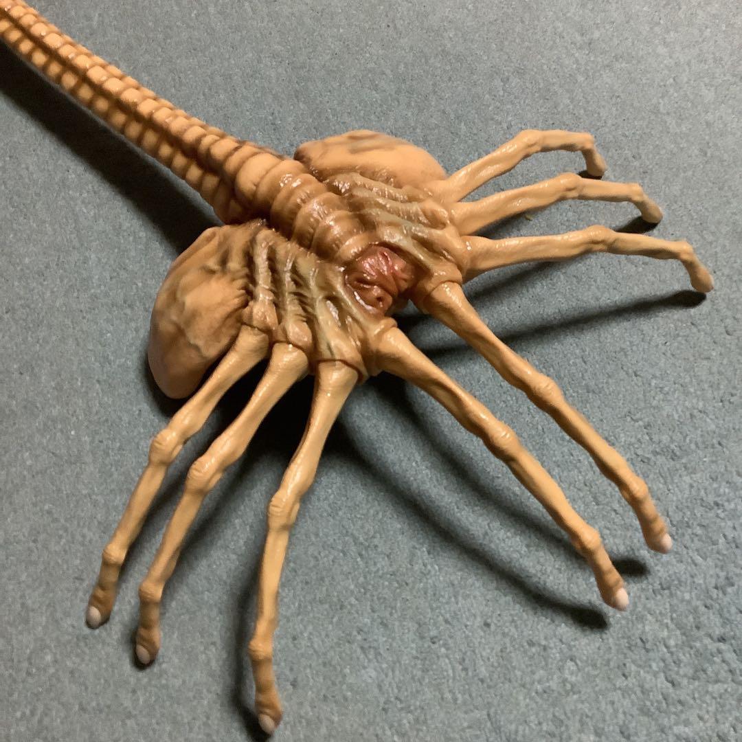 エイリアン★ソフビ★ガレージキット★フェイスハガー★1/1実物大★完成品★ツクダ