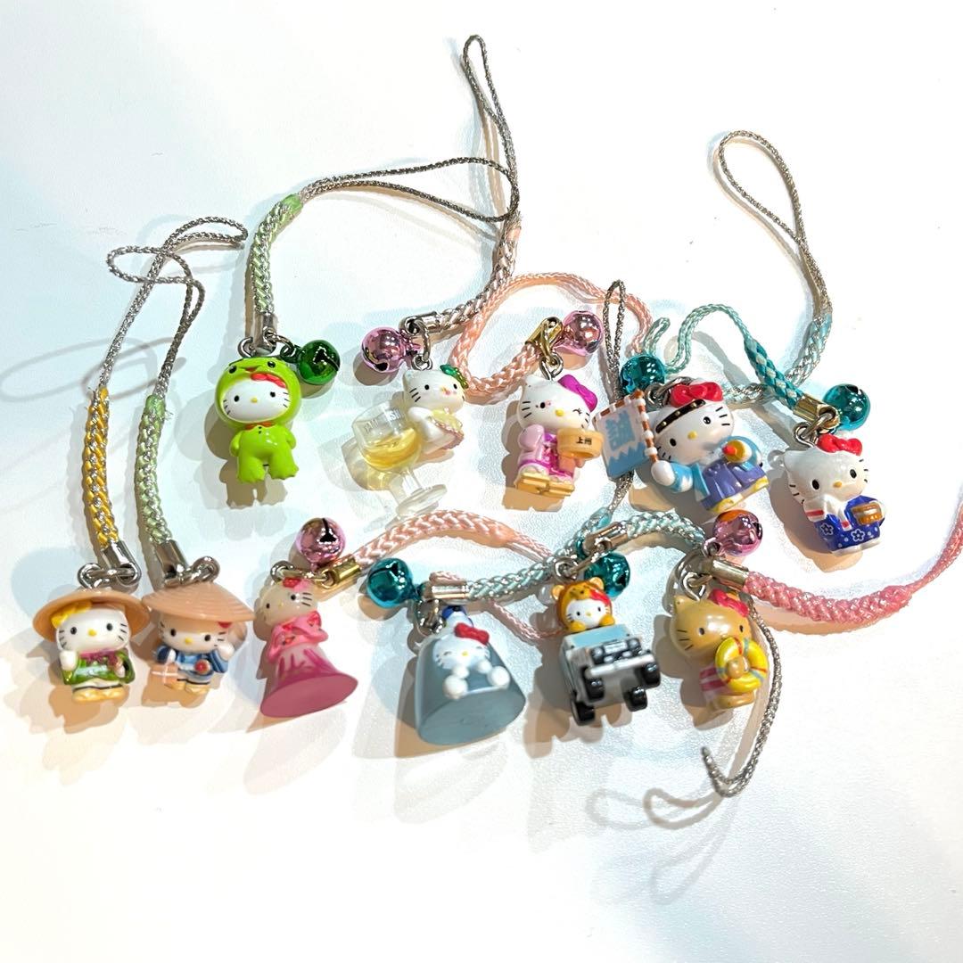 ハローキティ ご当地キティ ストラップ 根付け まとめ売り サンリオ