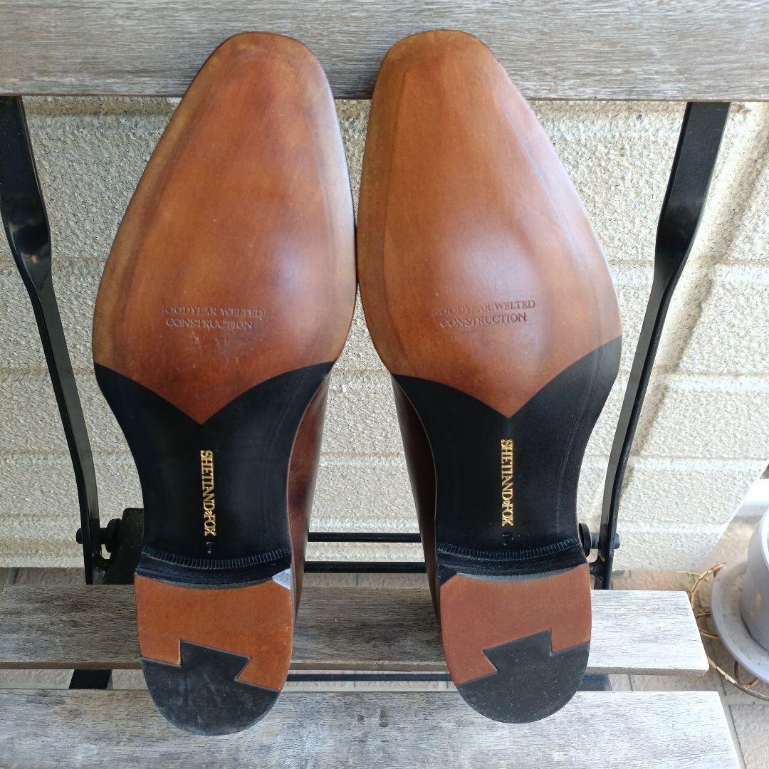 【 SHETLAND FOX 】ストレートチップ