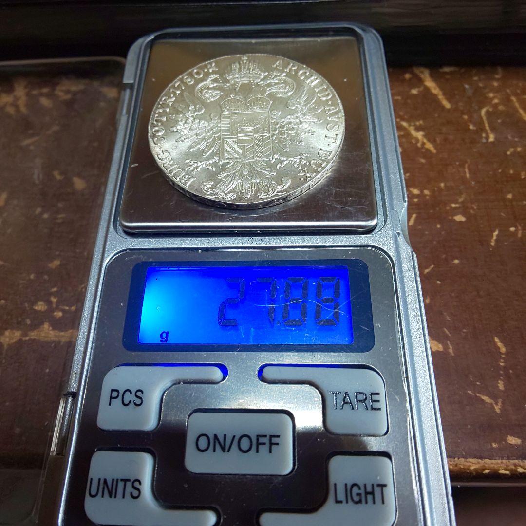 マリア・テレジア銀貨【超極美品】