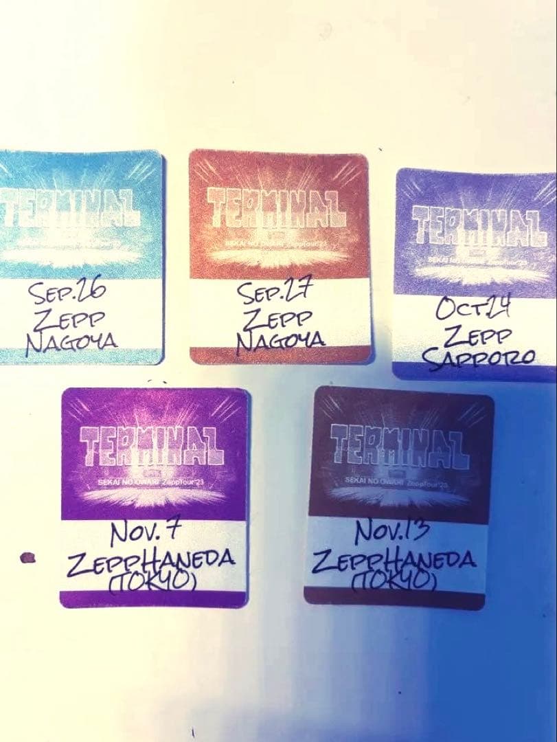 SEKAI NO OWARI terminalステッカー