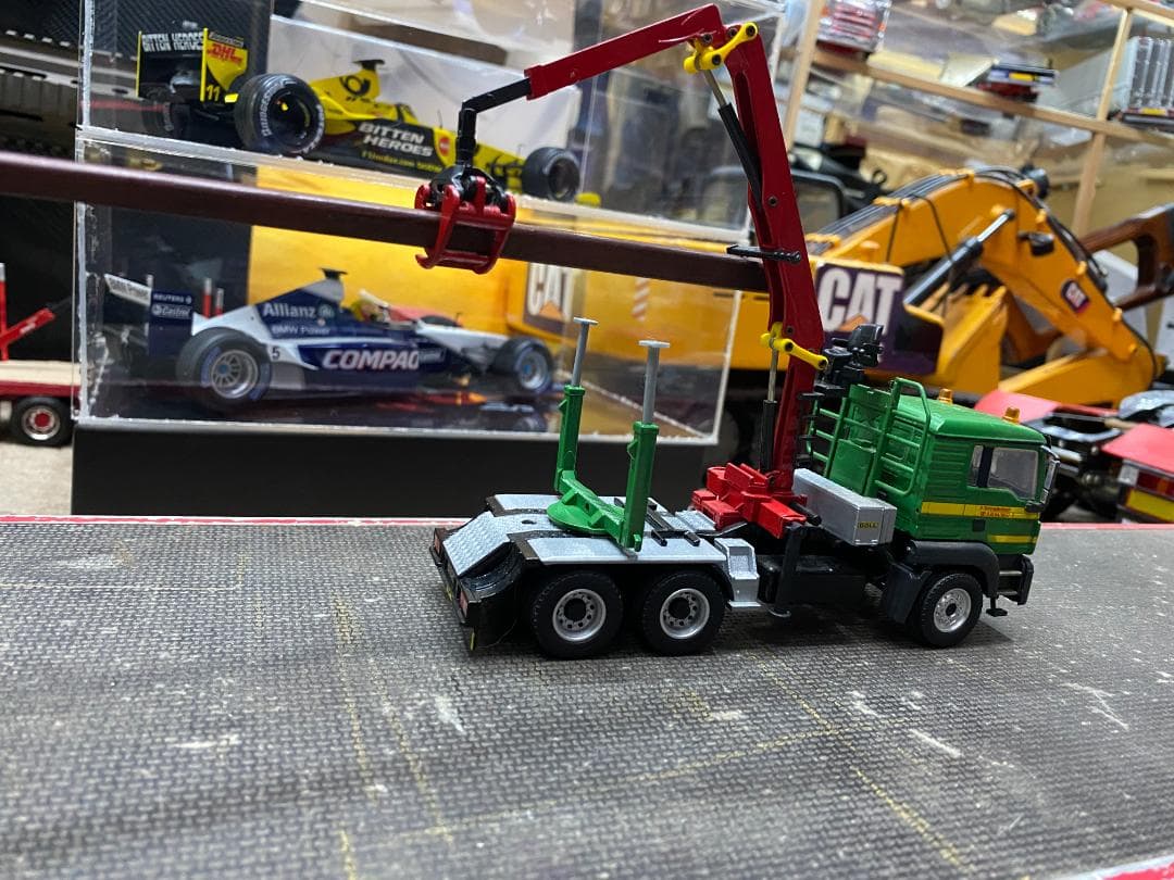 1/50 Conrad MAN TGS DOLL 長尺原木運搬トラック