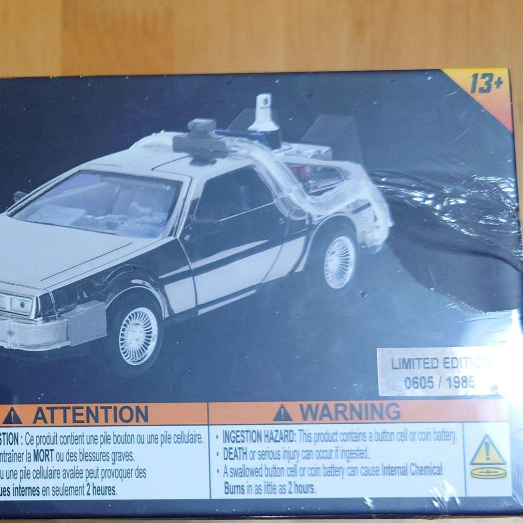 デロリアン ダイキャスト 1/24 1985台限定 シルバーメッキ ver.