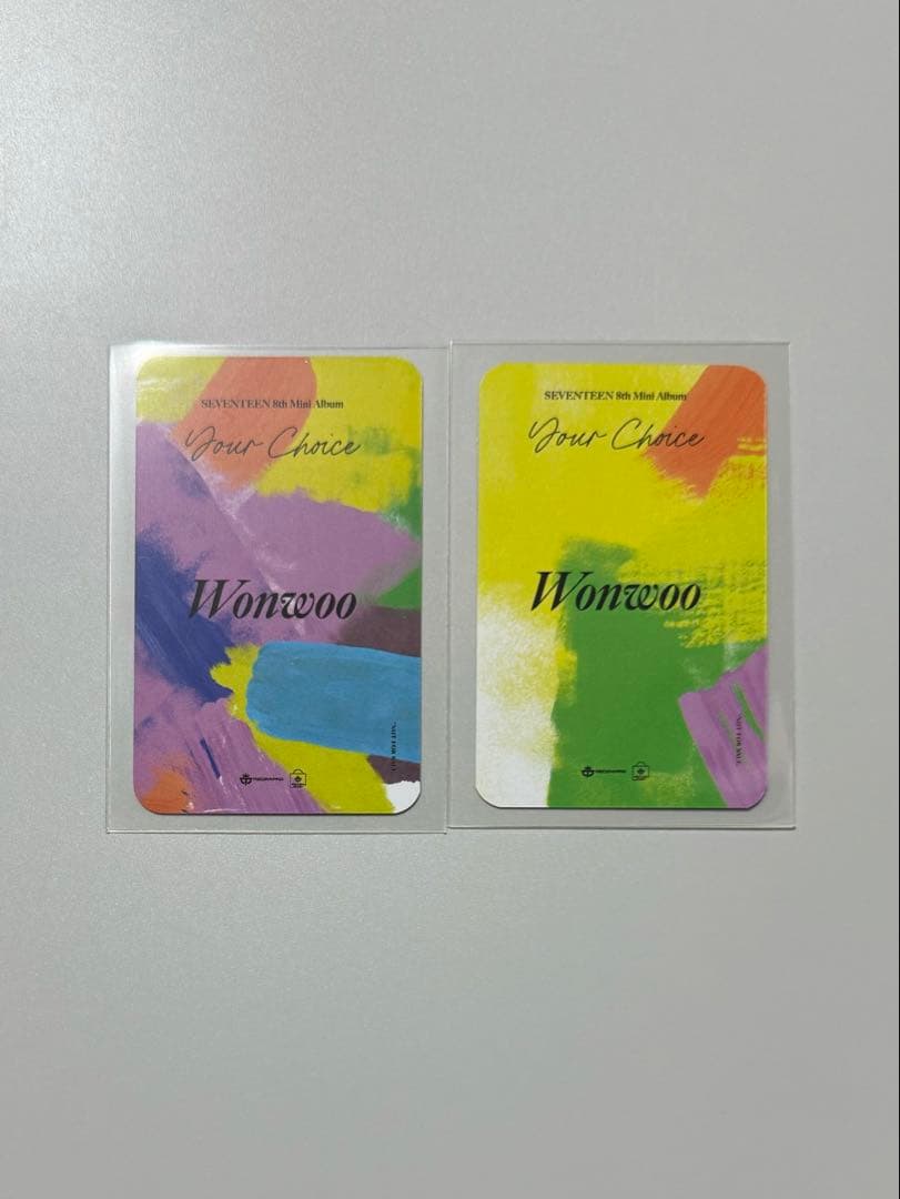 【1156】SEVENTEEN your choice 特典 ウォヌ