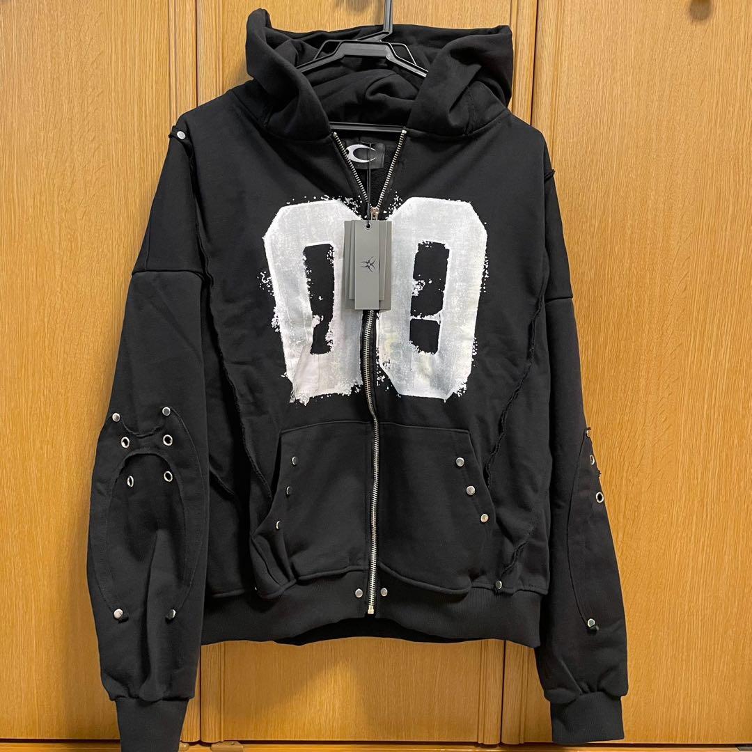 【新品】COZY WORLDWIDE コジー ジップパーカー黒 M