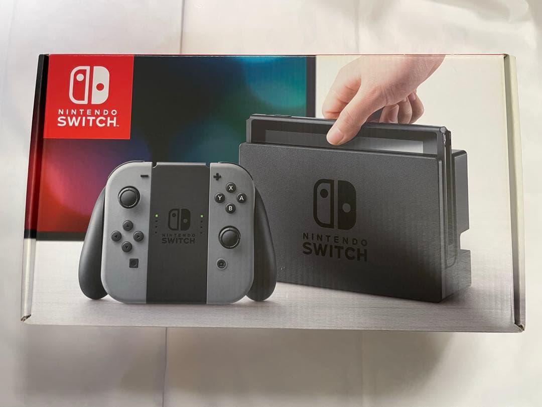 Nintendo Switch HAC-S-KAAAA 本体 グレー 全付属品有