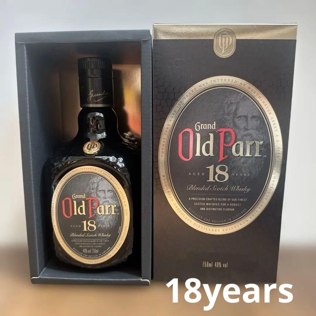 ウイスキー Grand Old Parr 18 750ml