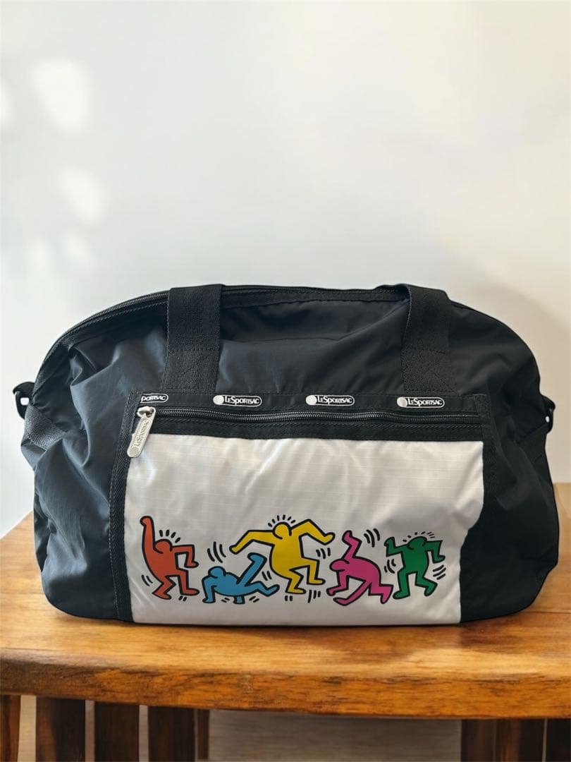 LeSportsac×Keith Haring キースヘイング　ボストンバッグ