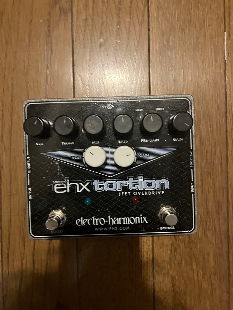 ehx tortion JFETオーバードライブ