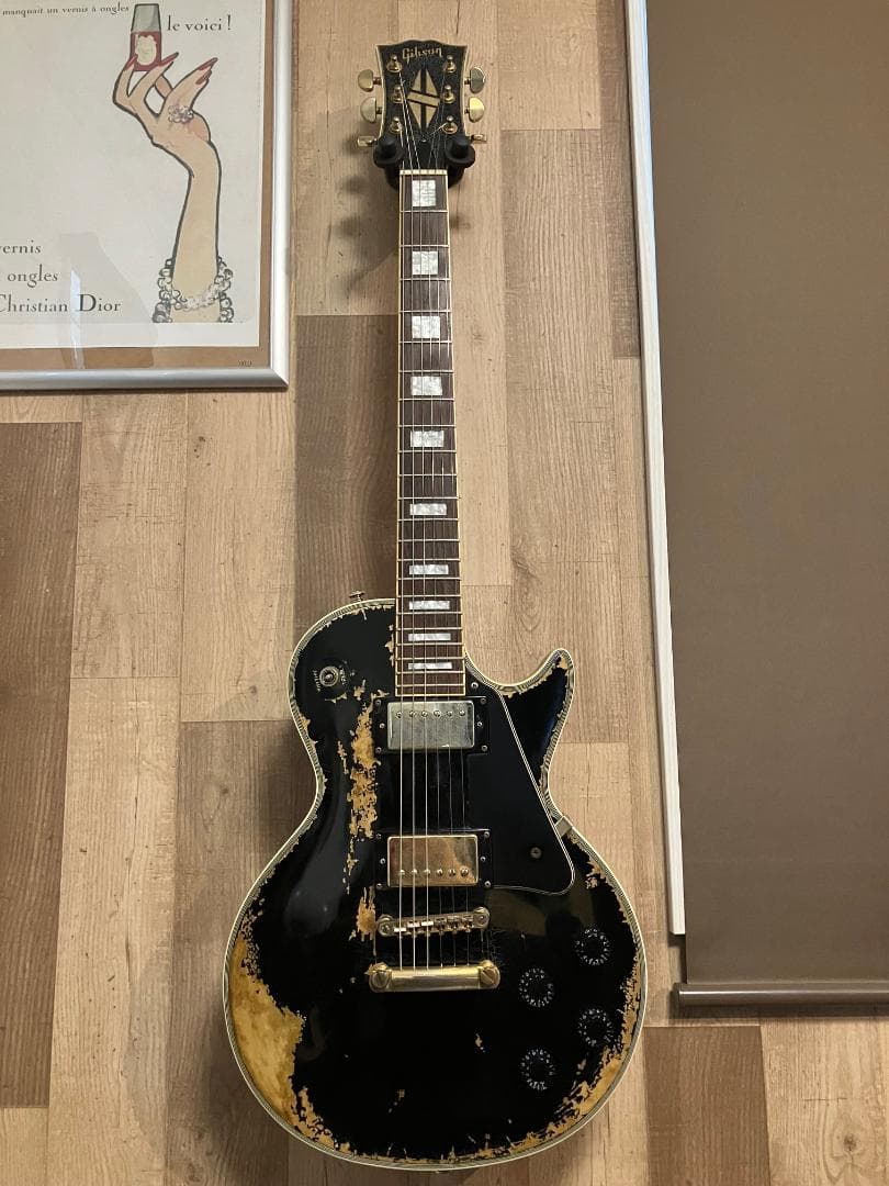 j*g様 レスポール カスタムタイプ ハードレリック ダンカン SH-1b ピッ