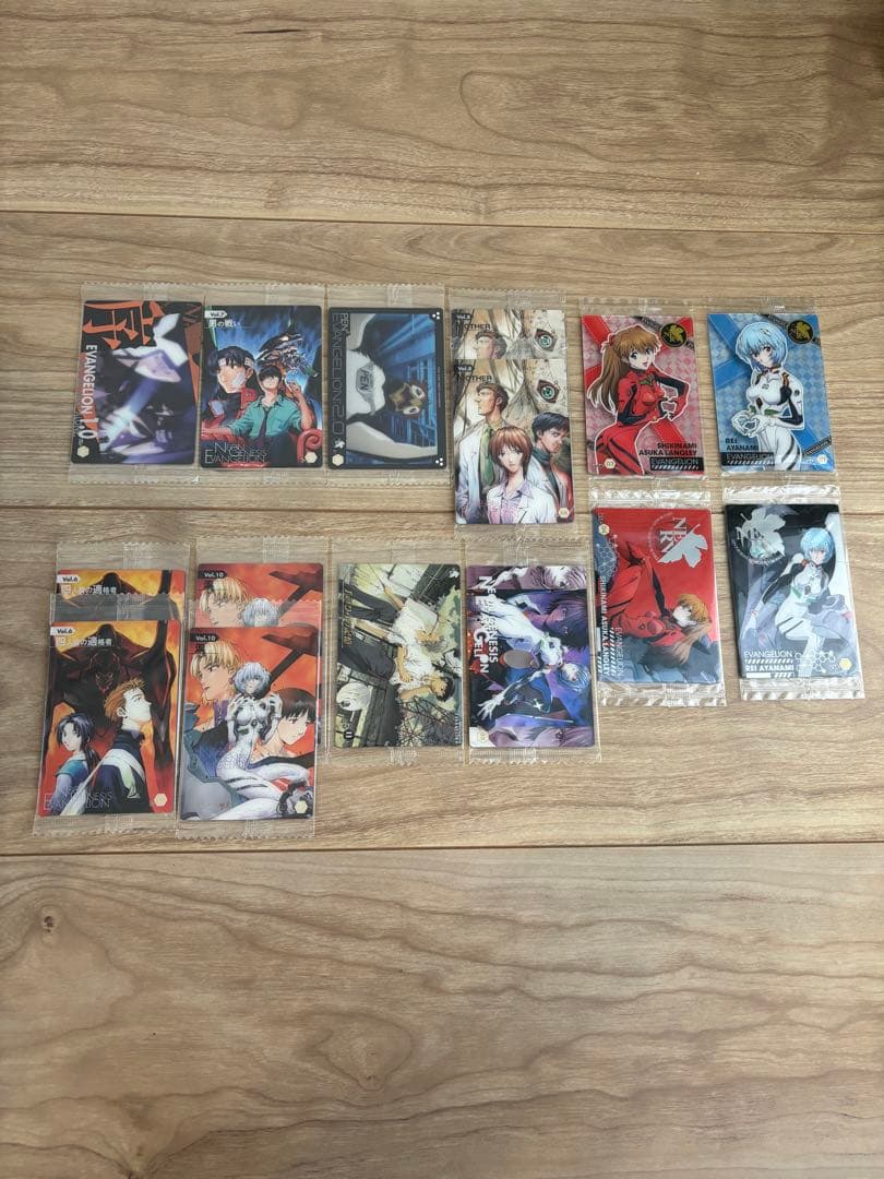 エヴァンゲリオン ウエハース カード まとめ売り 未開封のみ 151種170枚