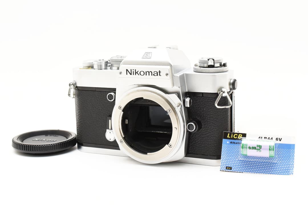 新品級 Nikon Nikomat EL シルバー モルト新品 #8229