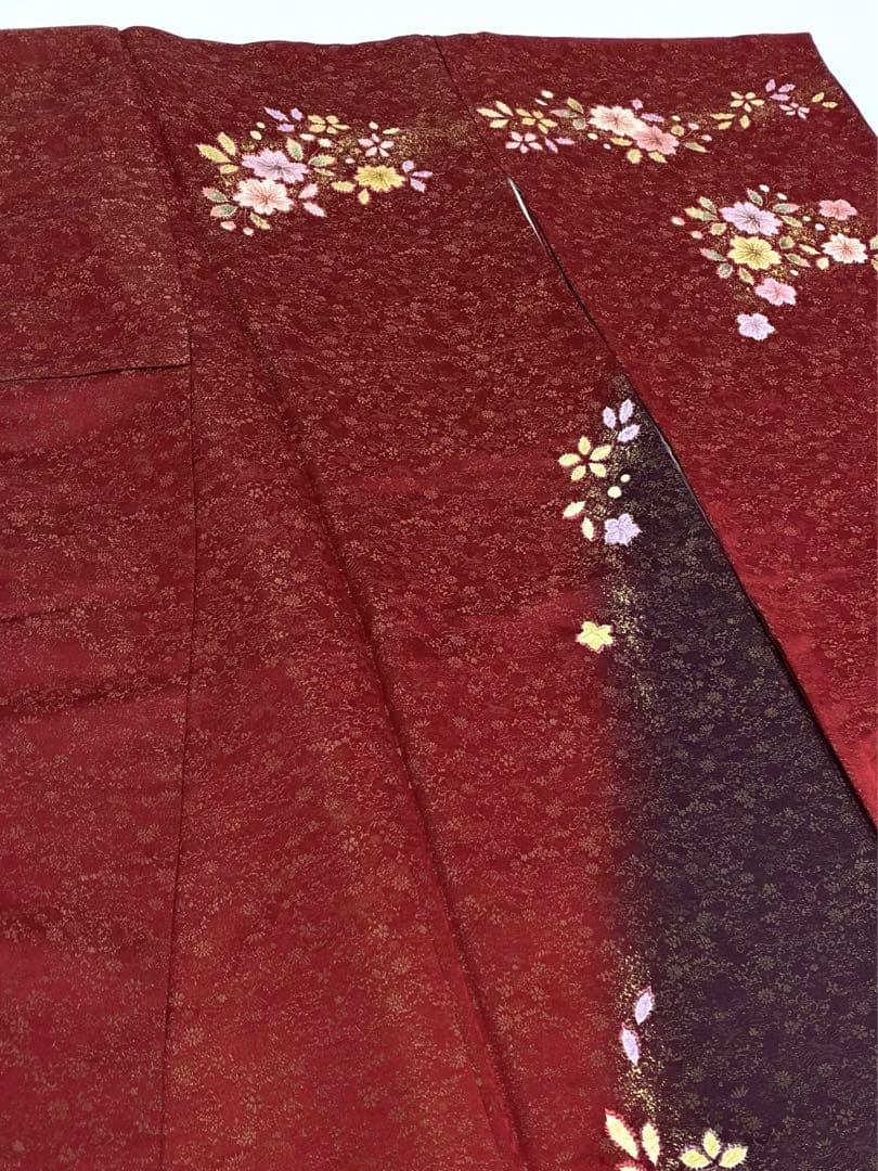 振袖 豪華 桐屋 翠山工房 金通し 金彩 辻が花 身丈164cm 撥水加工済