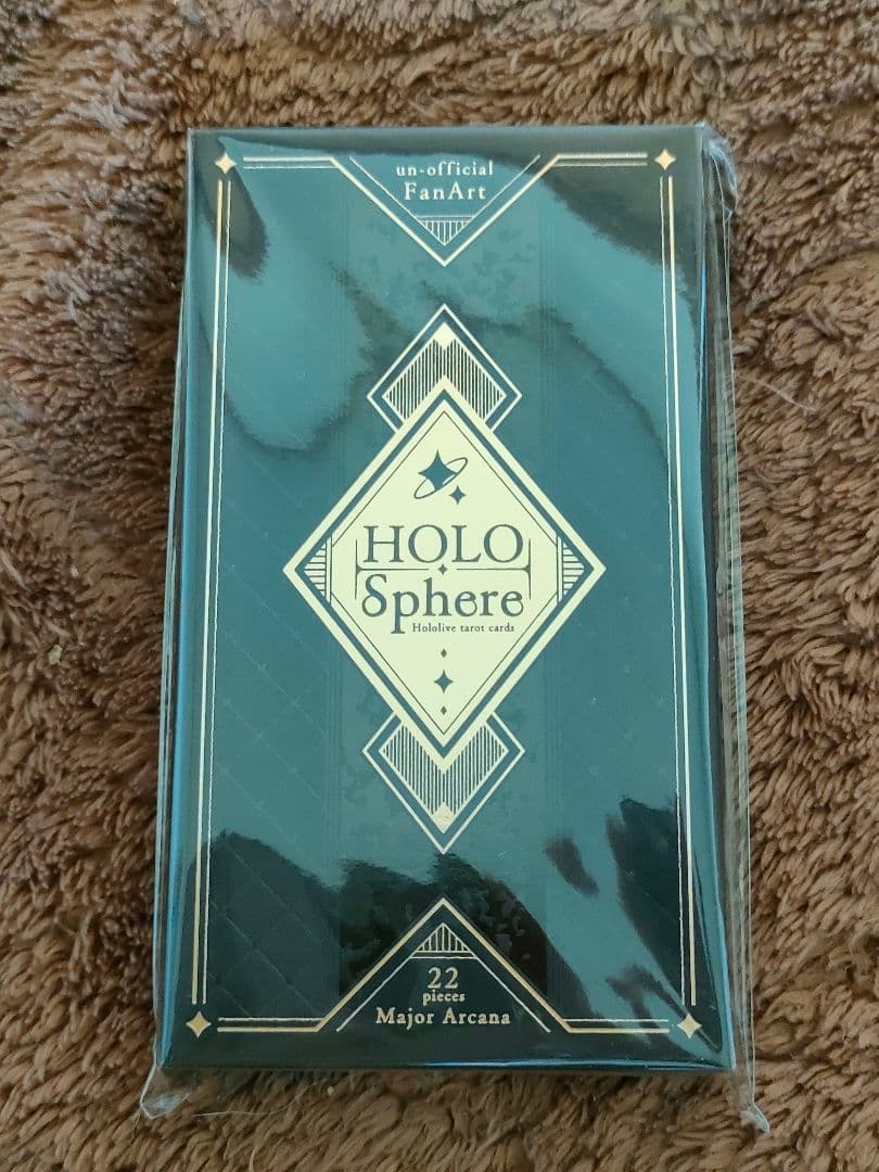 HOLO-SPHERE 箔押しタロットカード 大アルカナ22枚セット