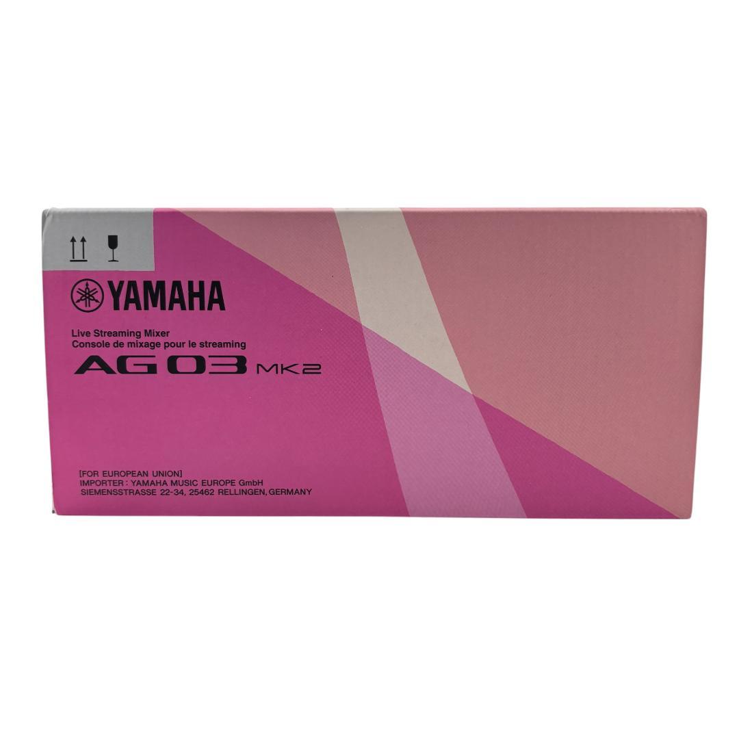 【新品未使用】YAMAHA AG03 MK2 ライブストリーミングミキサー
