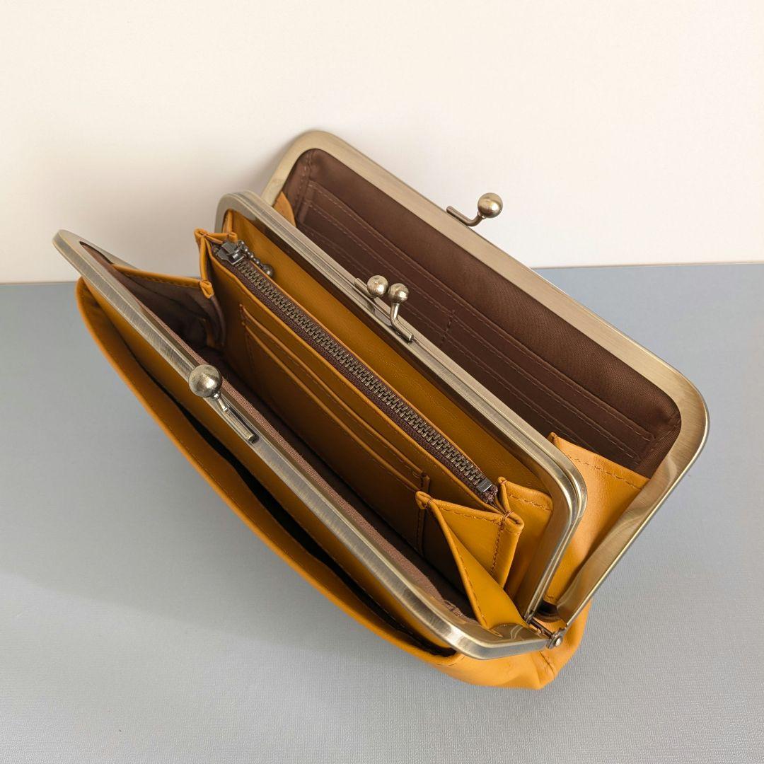 はちみつちゃん！親子がま口お財布　本革