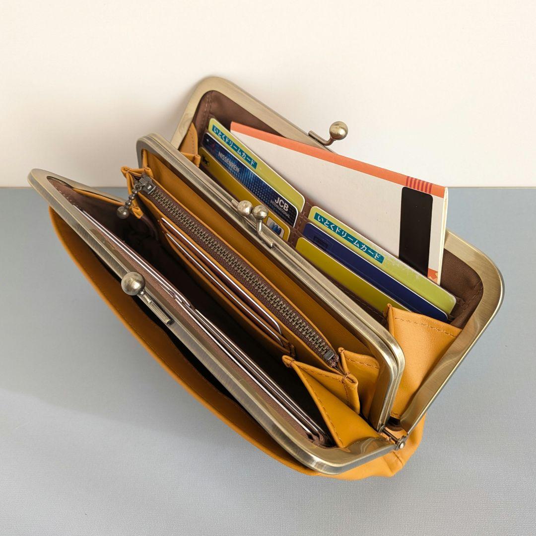 はちみつちゃん！親子がま口お財布　本革