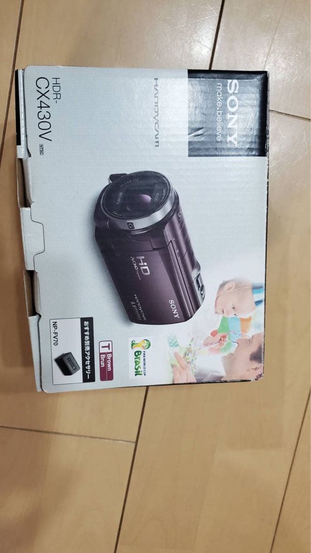 HDR-CX430V おまけで大容量バッテリー（NP-FV70）+専用充電器付き