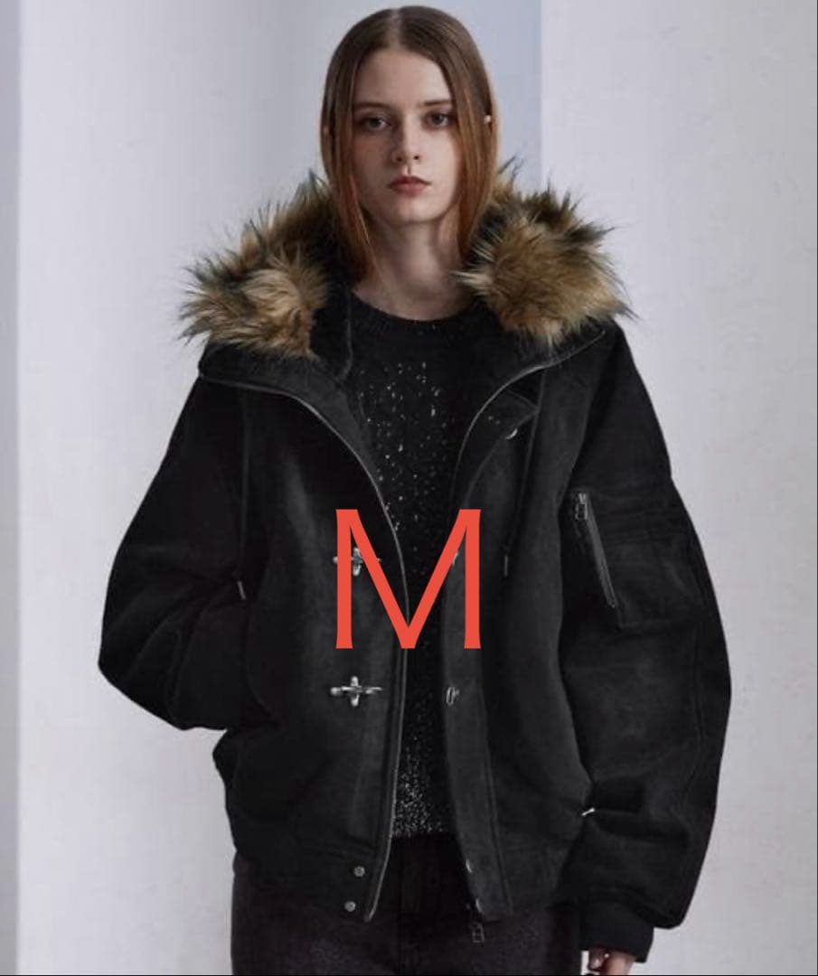 【CLEL】 N-2B ファイヤーマンテックフェード フライトジャケット 黒 M