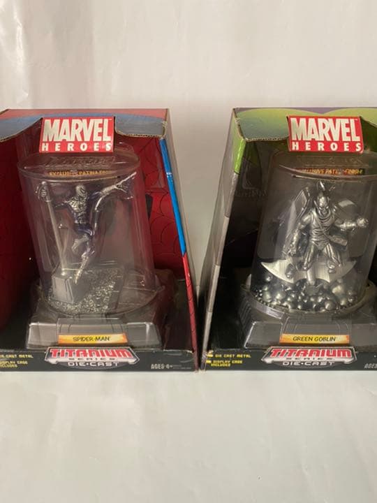 マーベル　チタニウムシリーズ　スパイダーマン　グリーンゴブリン