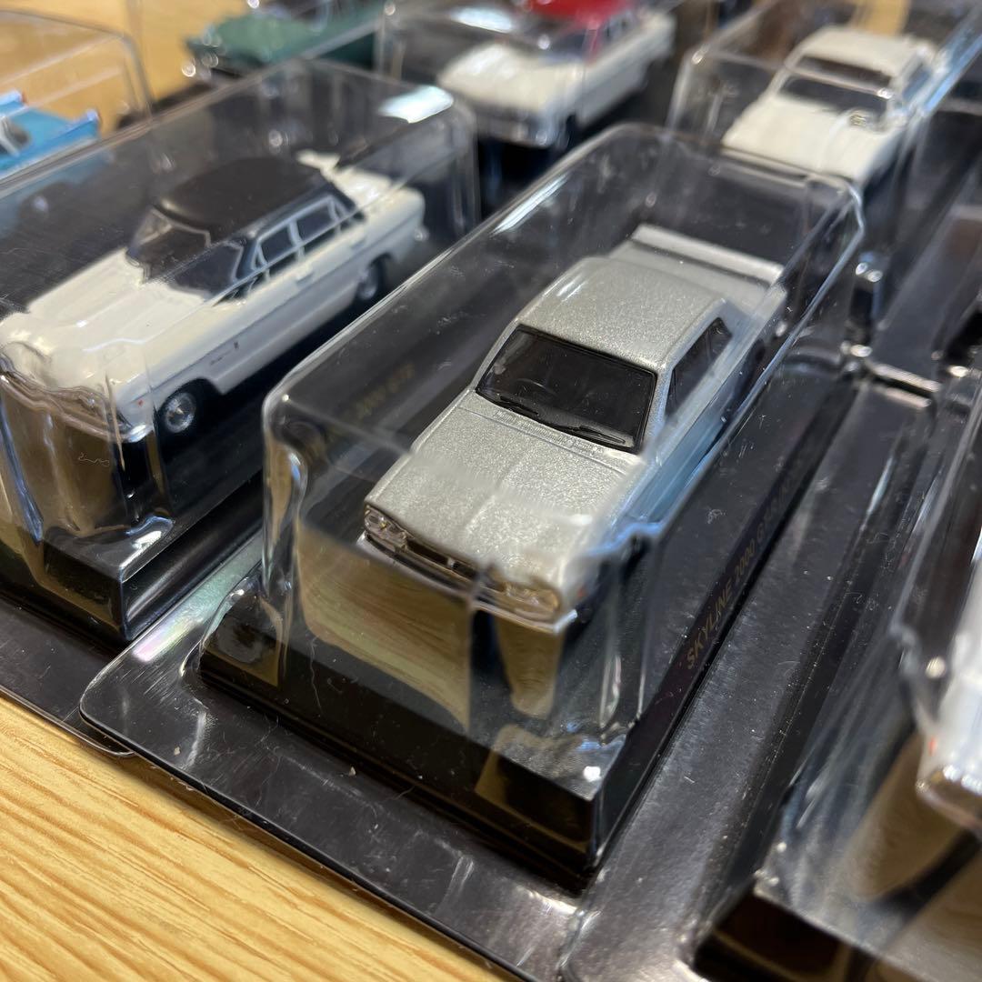 京商　NISSAN SKYLINE ミニカー 28台セット