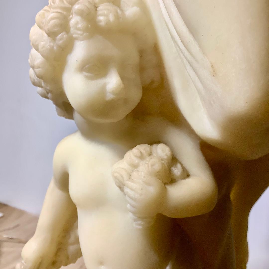 彫刻 女性と子供 65cm ポリレジン