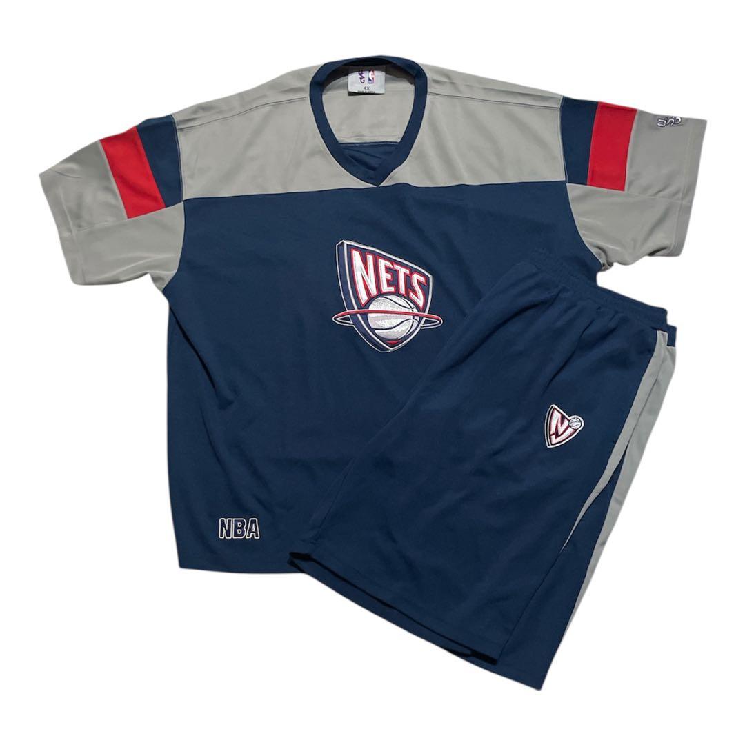 NBA Nets ビンテージ 4XL Tシャツ パンツ 半袖 セットアップ