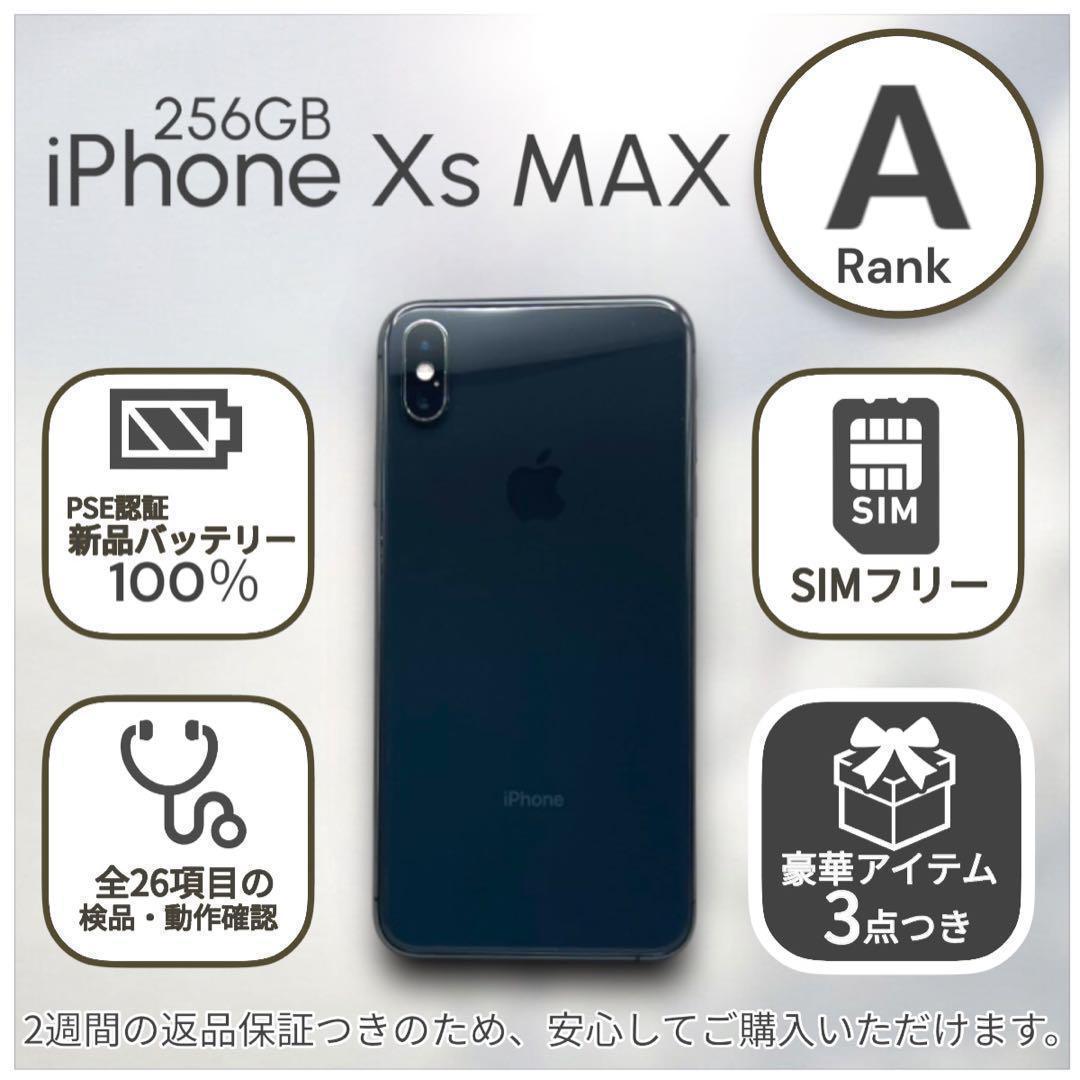 iPhoneXs Max 本体 256GB SIMフリー スペースグレイ
