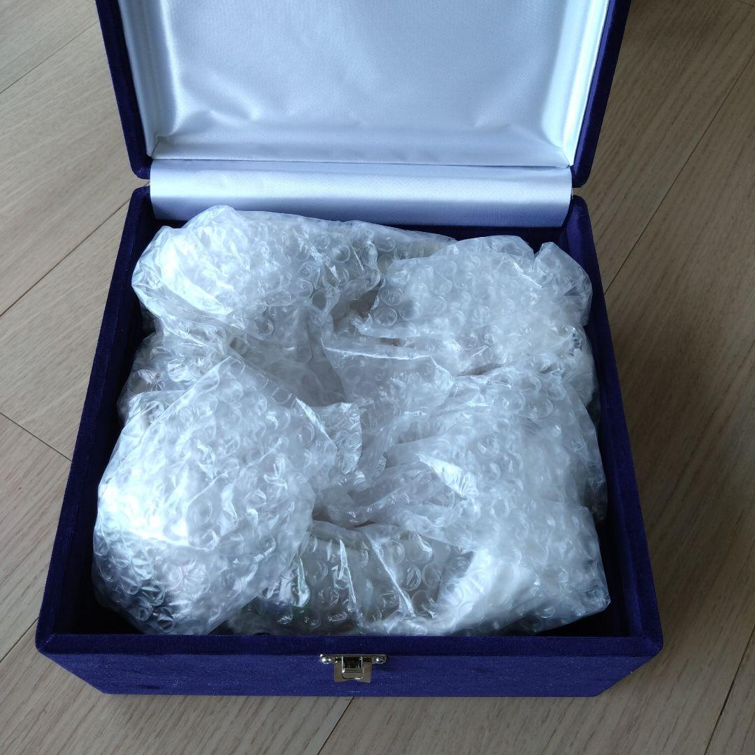 ガレ　紫陽花文平花器　エミール・ガレ　アールヌーボー　アジサイ