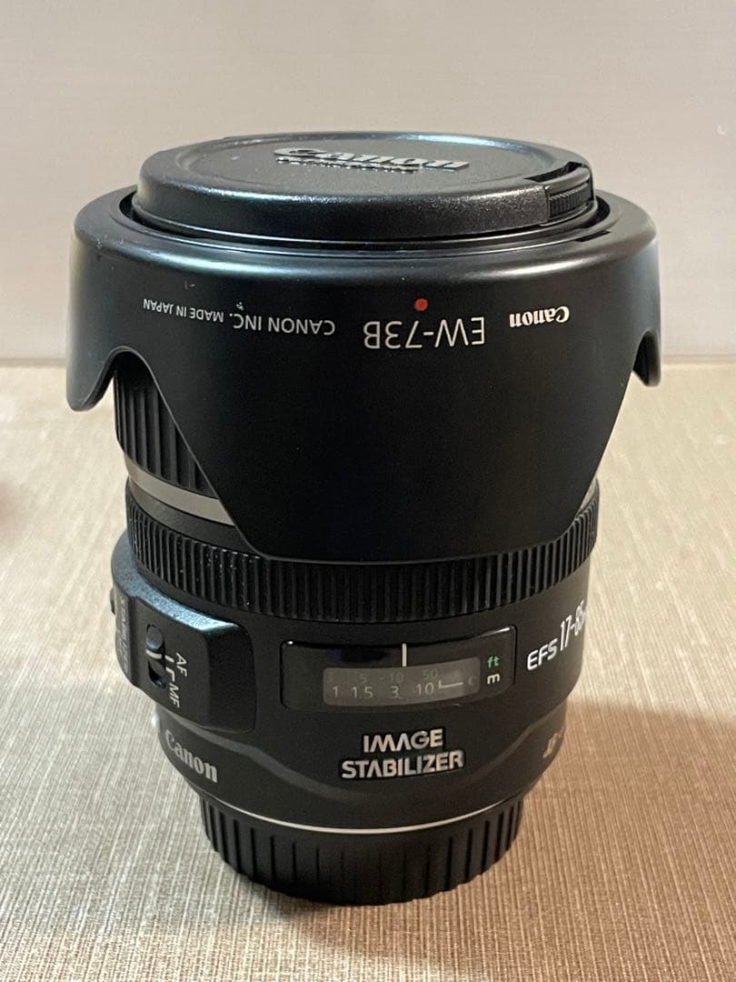 【撮影テスト済、美品】Canon EFS 17-85mm レンズ