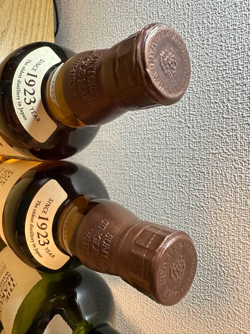 サントリーウイスキー　4本　山崎ウイスキー　白州ウイスキー　旧ボトル
