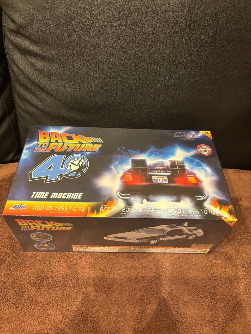 BTTF デロリアン 1/24 JADA 国内限定300台クローム Ver