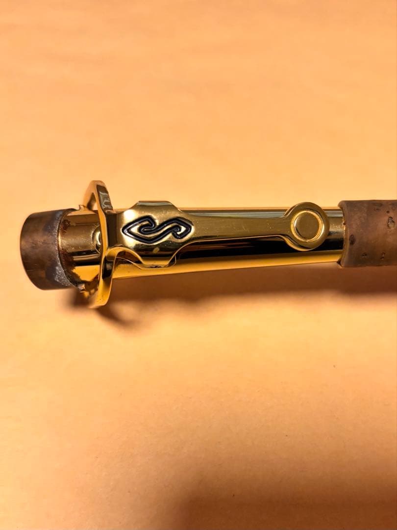 【値下げ！】ソプラノサックス ネック ゴールドラッカー