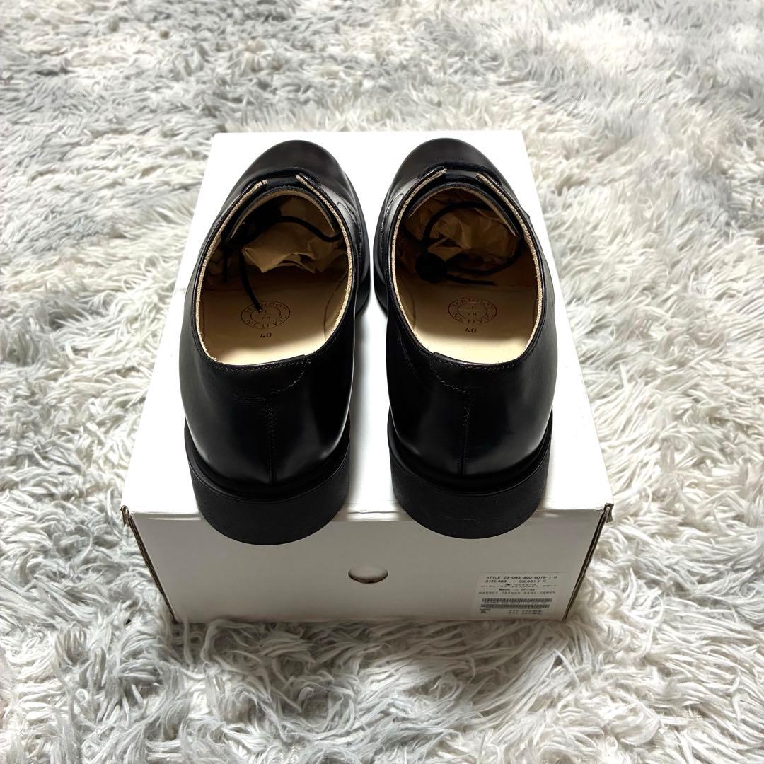 【良品】Marbot ポストマン 本革 40 BLACK〈定価44,000円〉