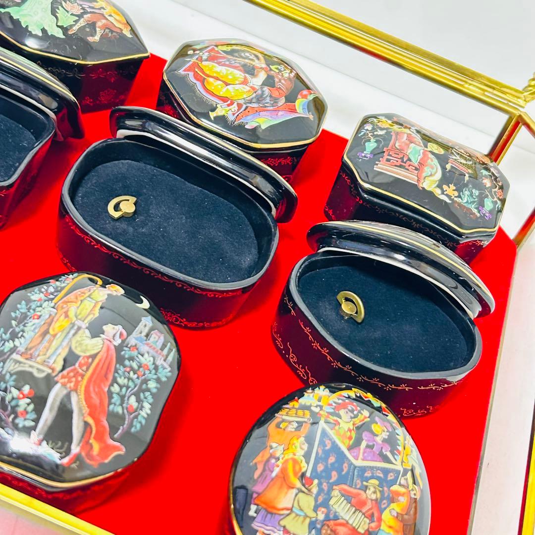 【超希少品】FRANKLIN MINT ロシア•バレエの傑作 磁器製オルゴール