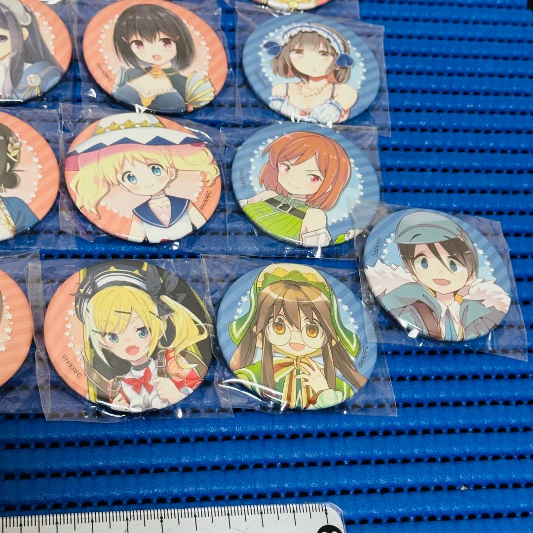 きららファンタジア 缶バッジ セット ANNIVERSARY FES c
