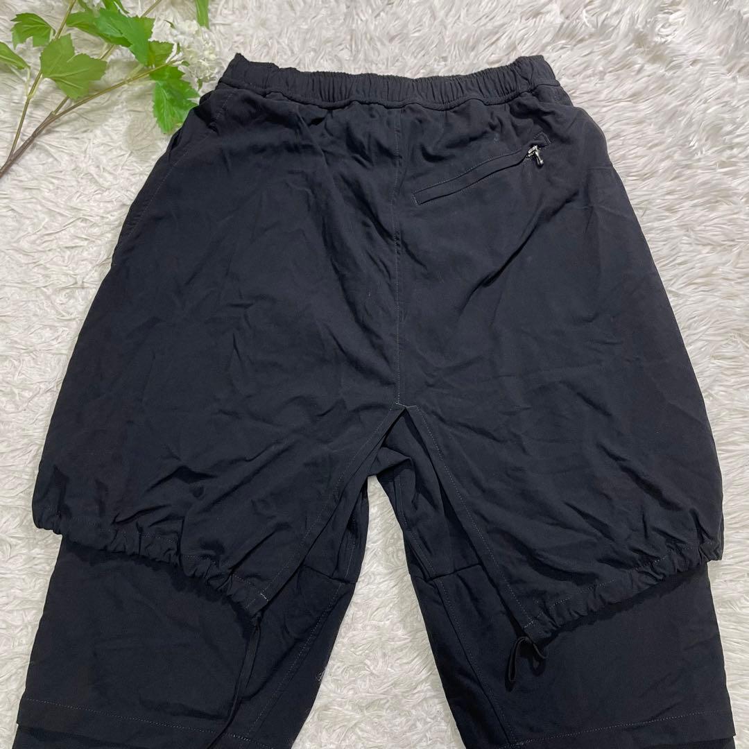 美品 julius untrue; 687PAM1 コントラストレイヤードパンツ