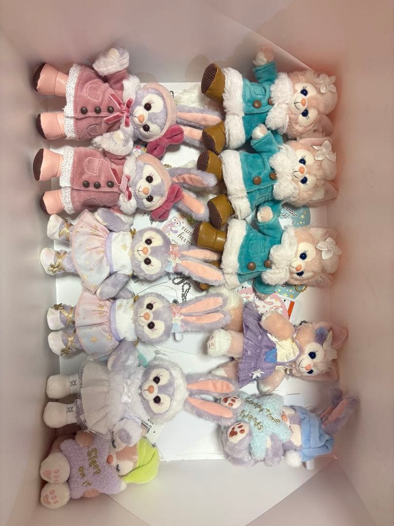 ディズニーシー　クッキーアン　シェリーメイ　ステラルー　ぬいぐるみ　リーナベル